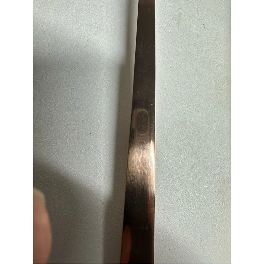 25 pcs Brushed Bronze Flatware Dinner Forks, Knives, Spoons Teaspoons Ds Forks